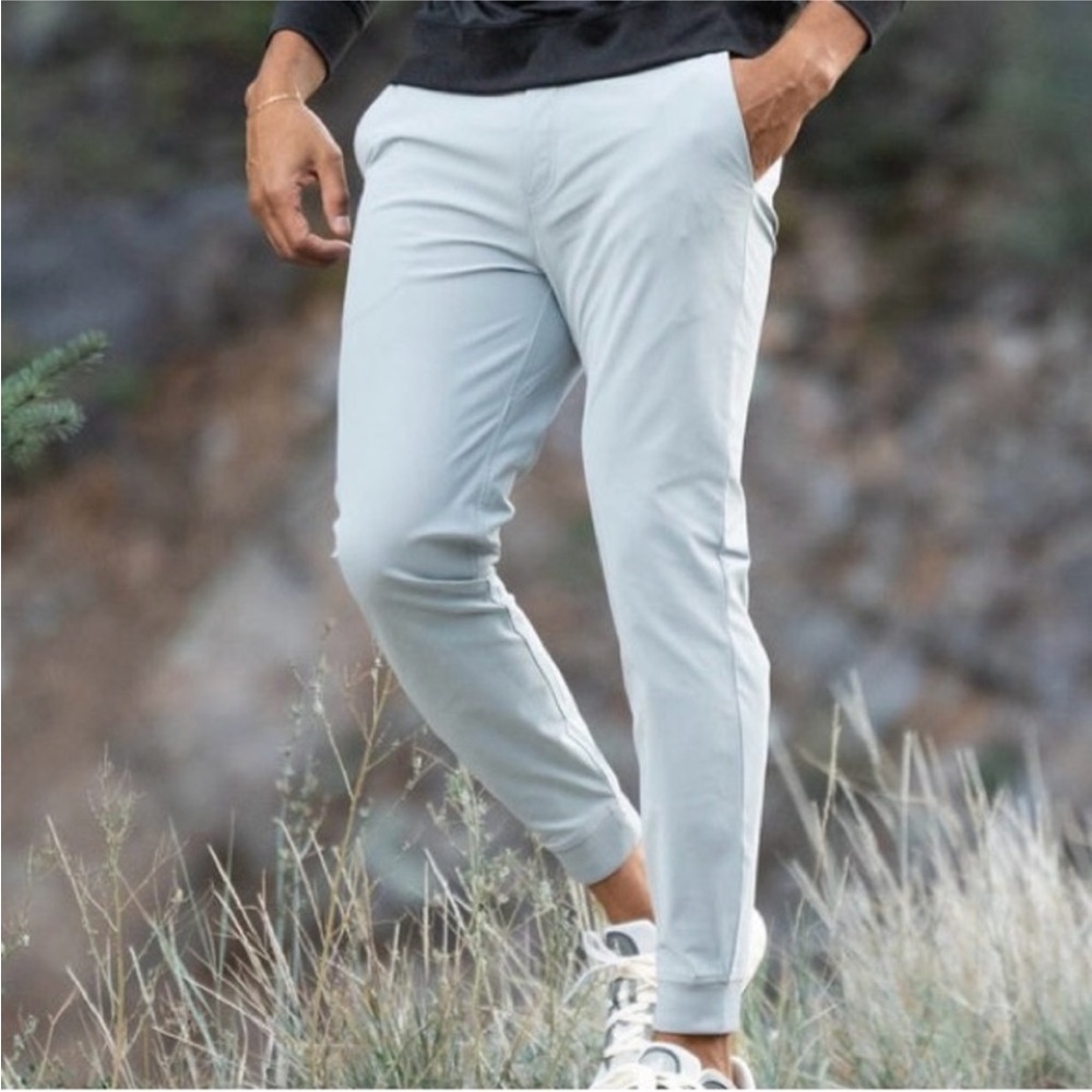 Rhoback Solid Delta Performance Joggers in Thunde… - image 2